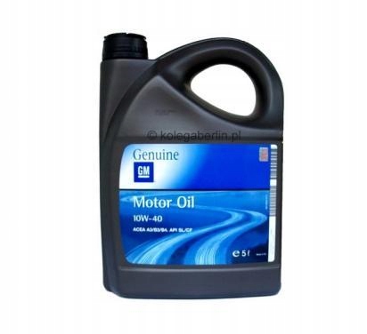 

Półsyntetyczny Olej Opel 10W40 5L
