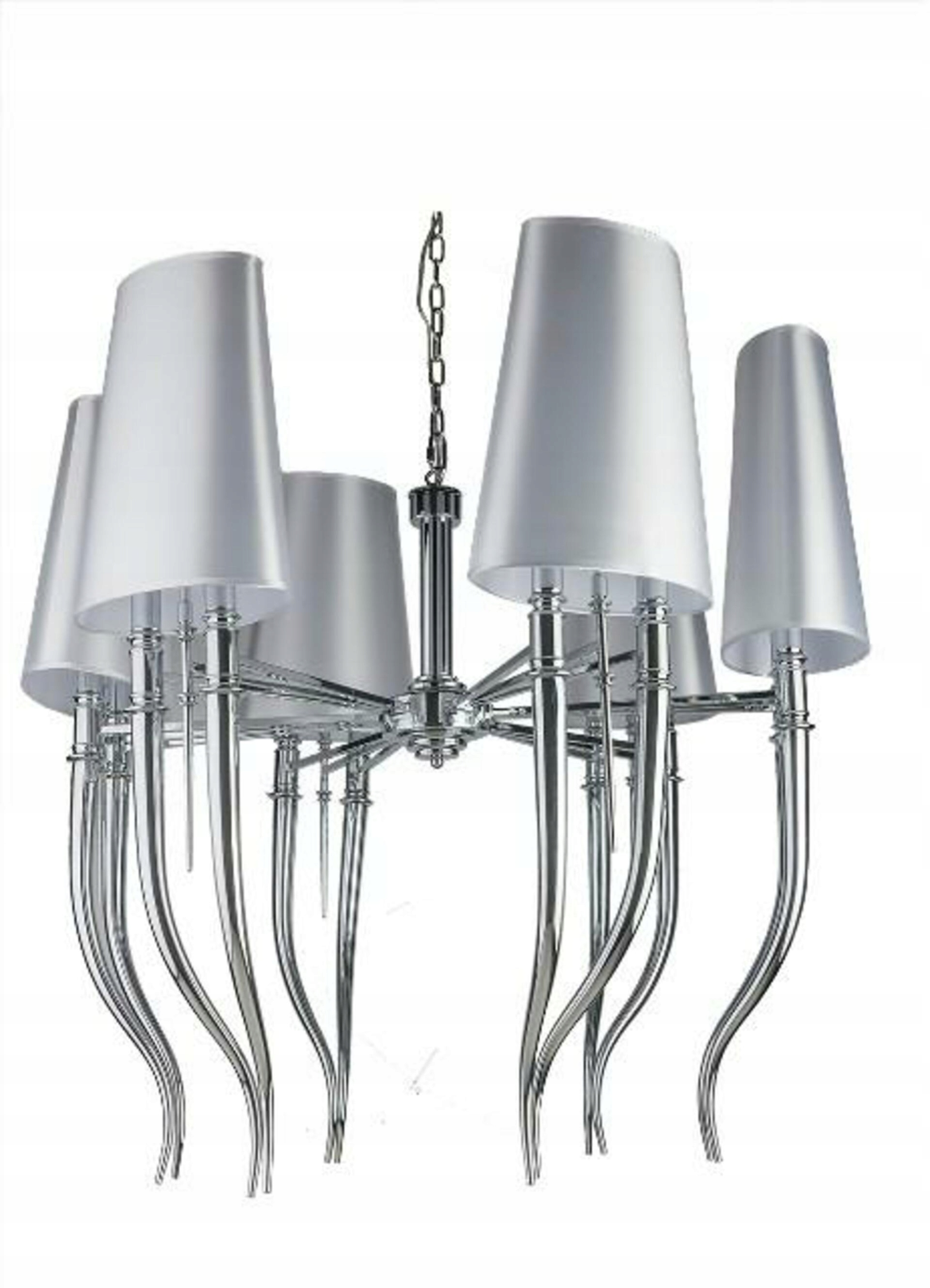 Závesné svietidlo AZzardo Diablo 6 Big white AZ1389 E14 12x11W IP20 94cm biel