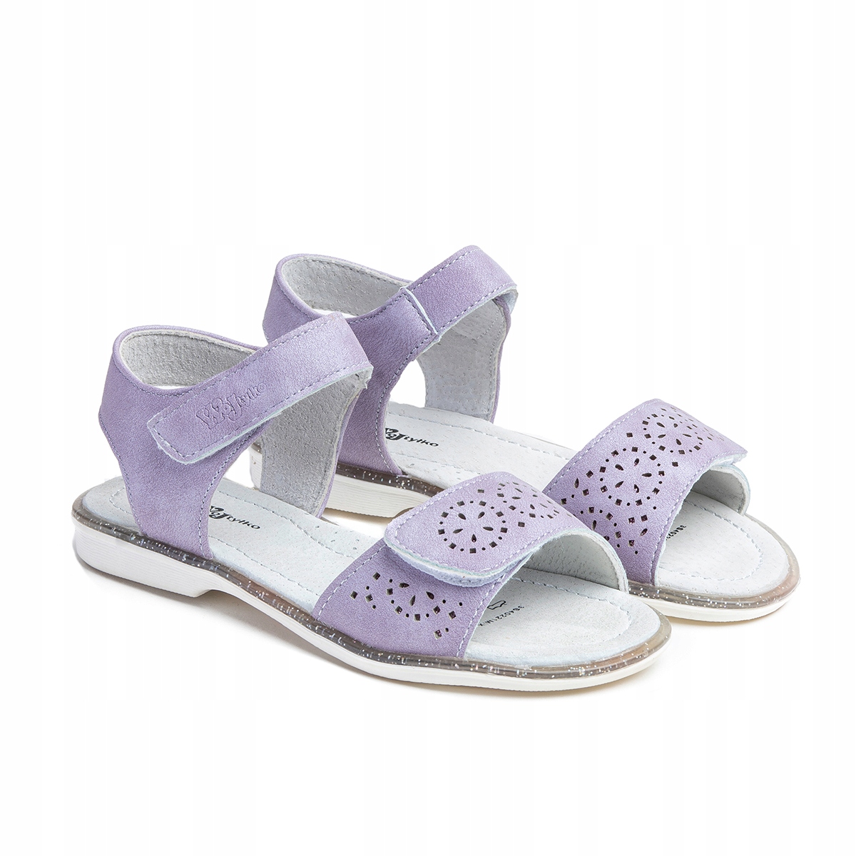 

Sandały wkł.SKÓRA modne wygodne lekkie Wojtyłko