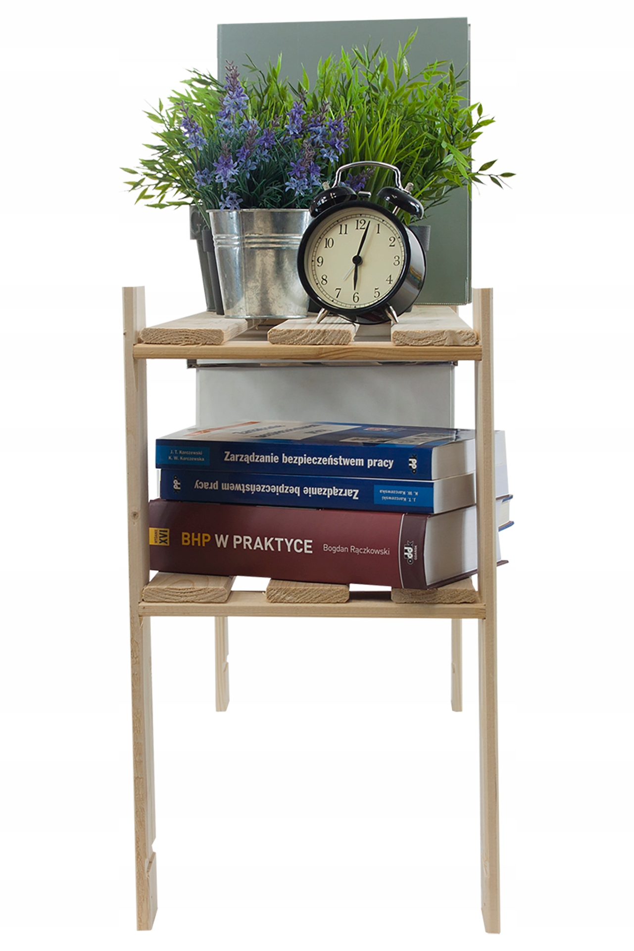 Regał B na książki buty drewniany 50X170X28 2p Wysokość produktu 50 cm