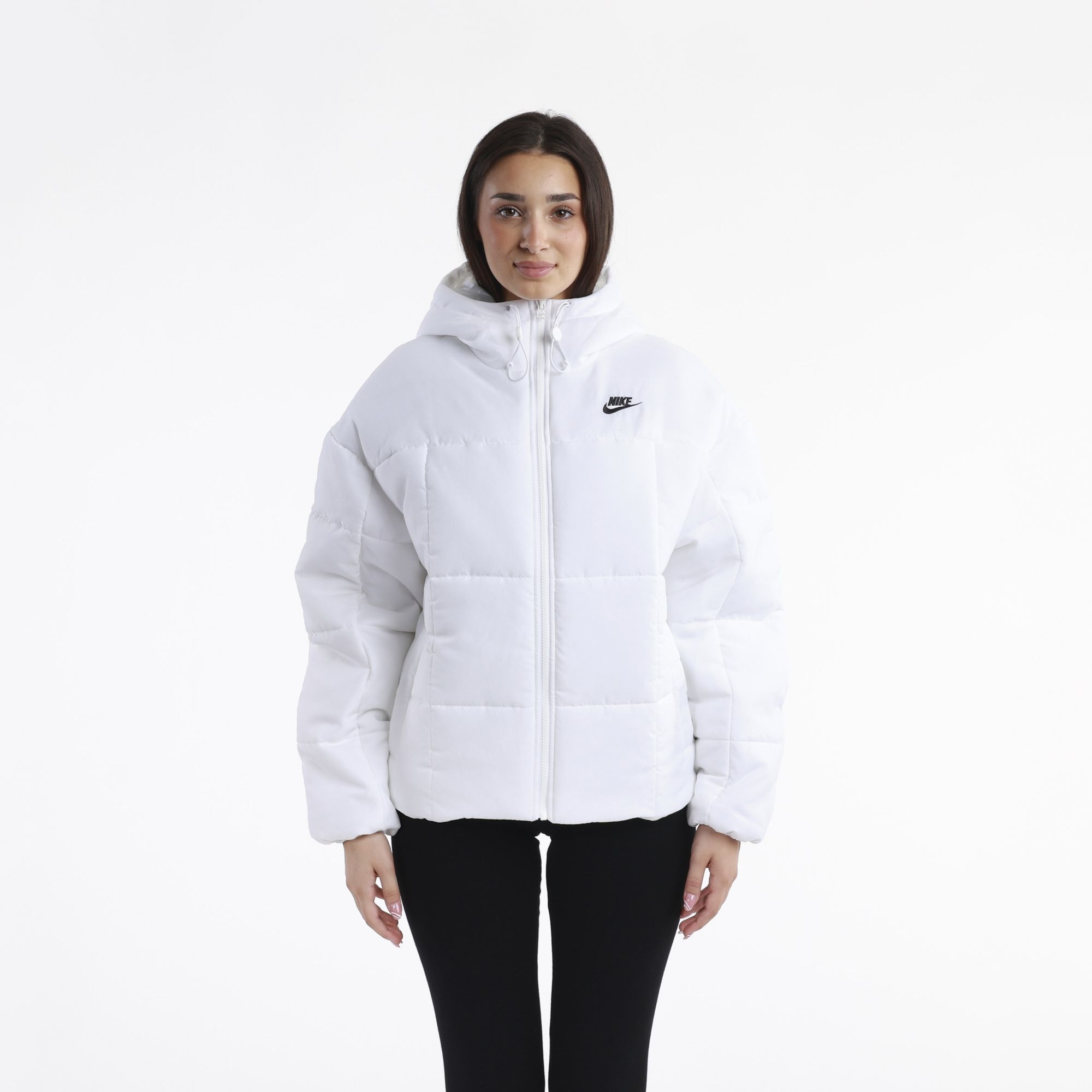 Zimní bunda dámská péřová oversize Nike Therma-Fit FB7672-100 vel. M