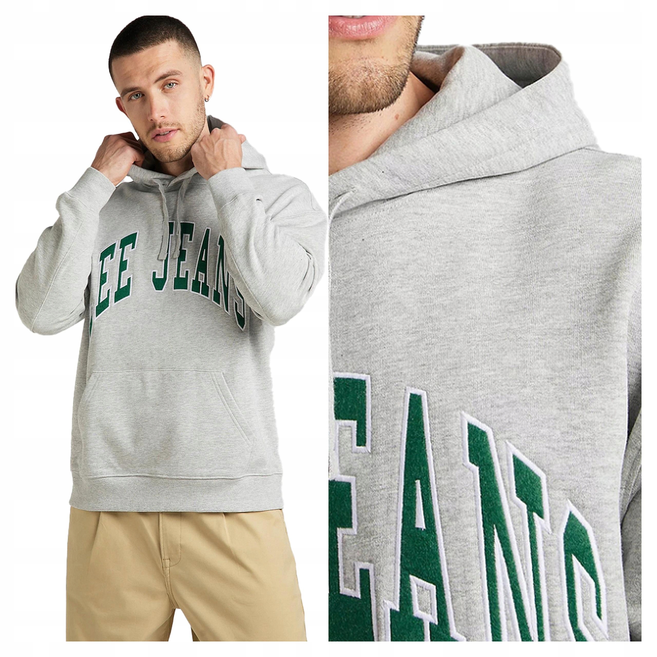 Lee Hoodie Seasonal Pánská Mikina Klasická XL