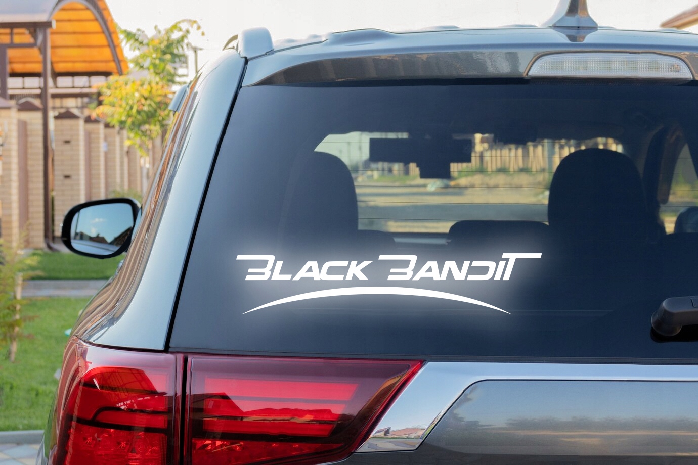 BLACK BANDIT - Naklejka na samochód na auto - ODBL Producent Inny