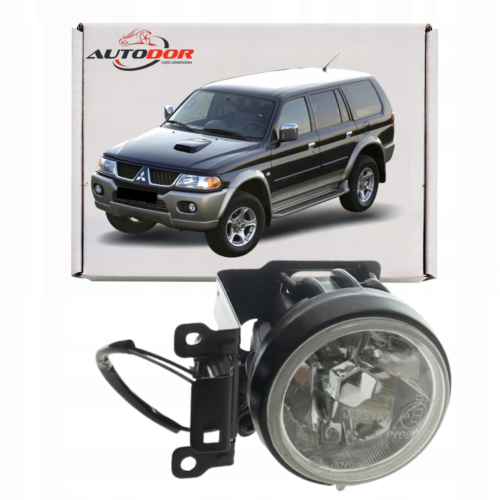 Mitsubishi Pajero Sport 2001- 07 Halogenová Mlhová Lampa Levá MR496371