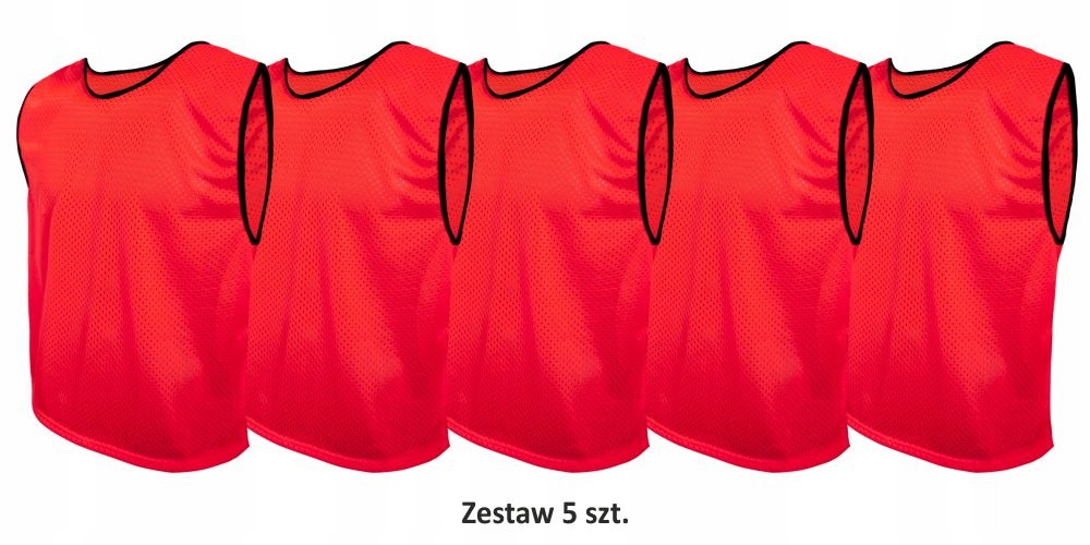 Znacznik Piłkarski Koszulka Treningowa Sportowa Oznacznik 5szt M Zestaw