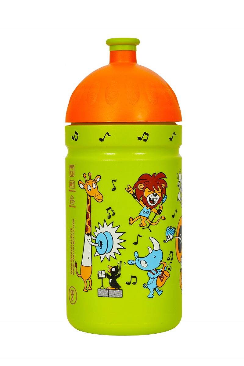 

Zdrowy Bidon Butelka na Rower Kapela z Zoo 500ml