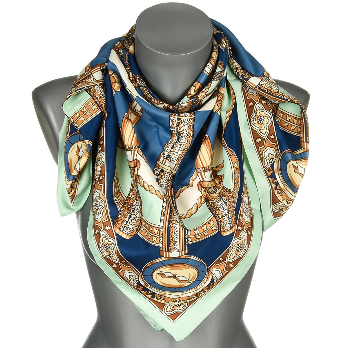 Chusta damska apaszka pod szyję lekka elegancka