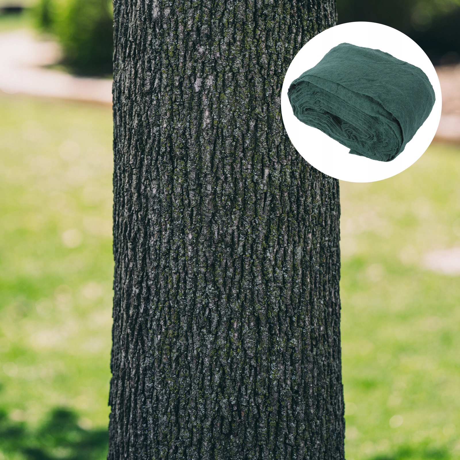 Ochraniacz krzewów z włókniny zielonej Szerokość 13 m