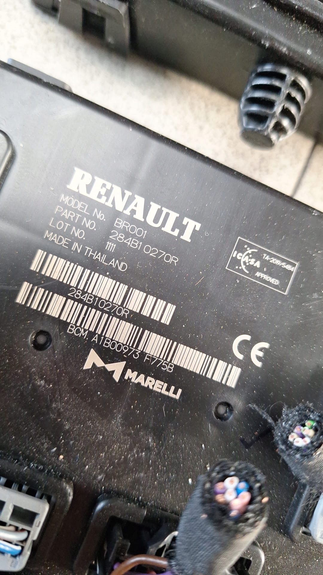 module control unit BCM RENAULT KANGOO IV 284B10270R