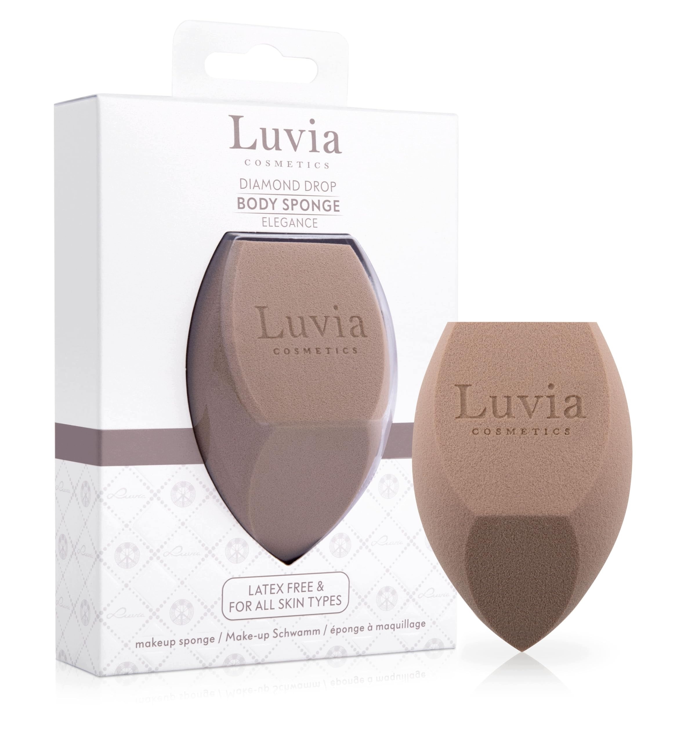 Luvia Beauty Blender Velká Houbička Na Make-up XXL Veganská Houbička Do Dílny