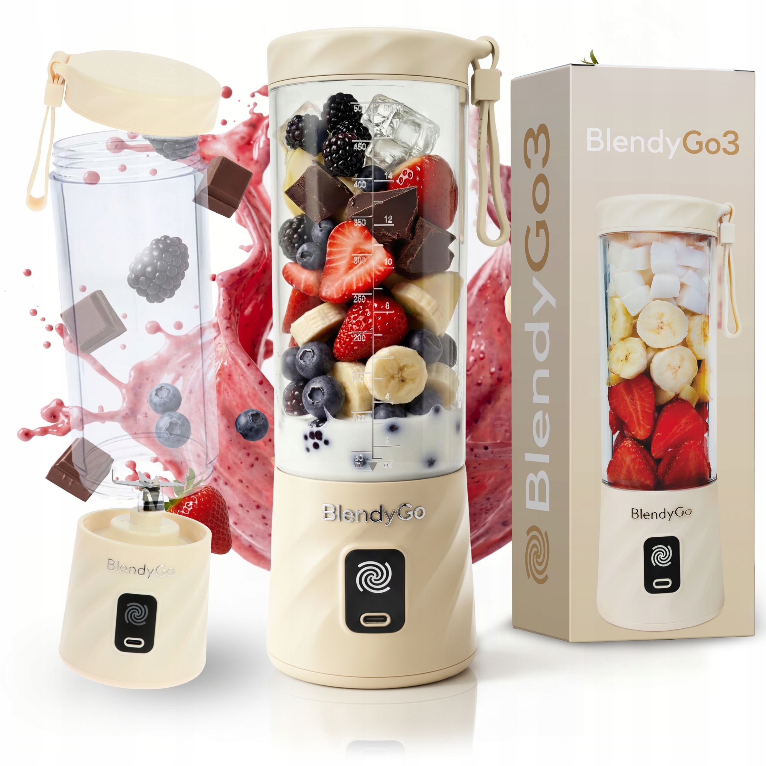 Originální mixér BlendyGo 3 – Bezdrátový Usb Mixér Nové Generace