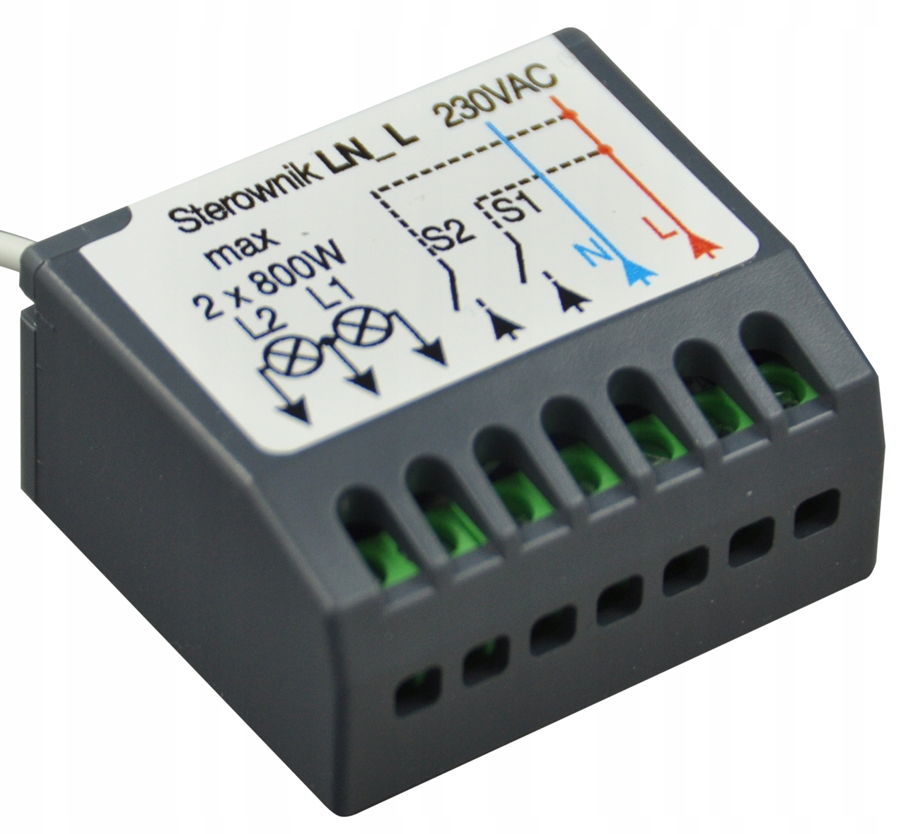 Odbiornik LN-L 230V do HORMANN 868 KOD STAŁY zdalne sterowanie oświetleniem Marka Proxima