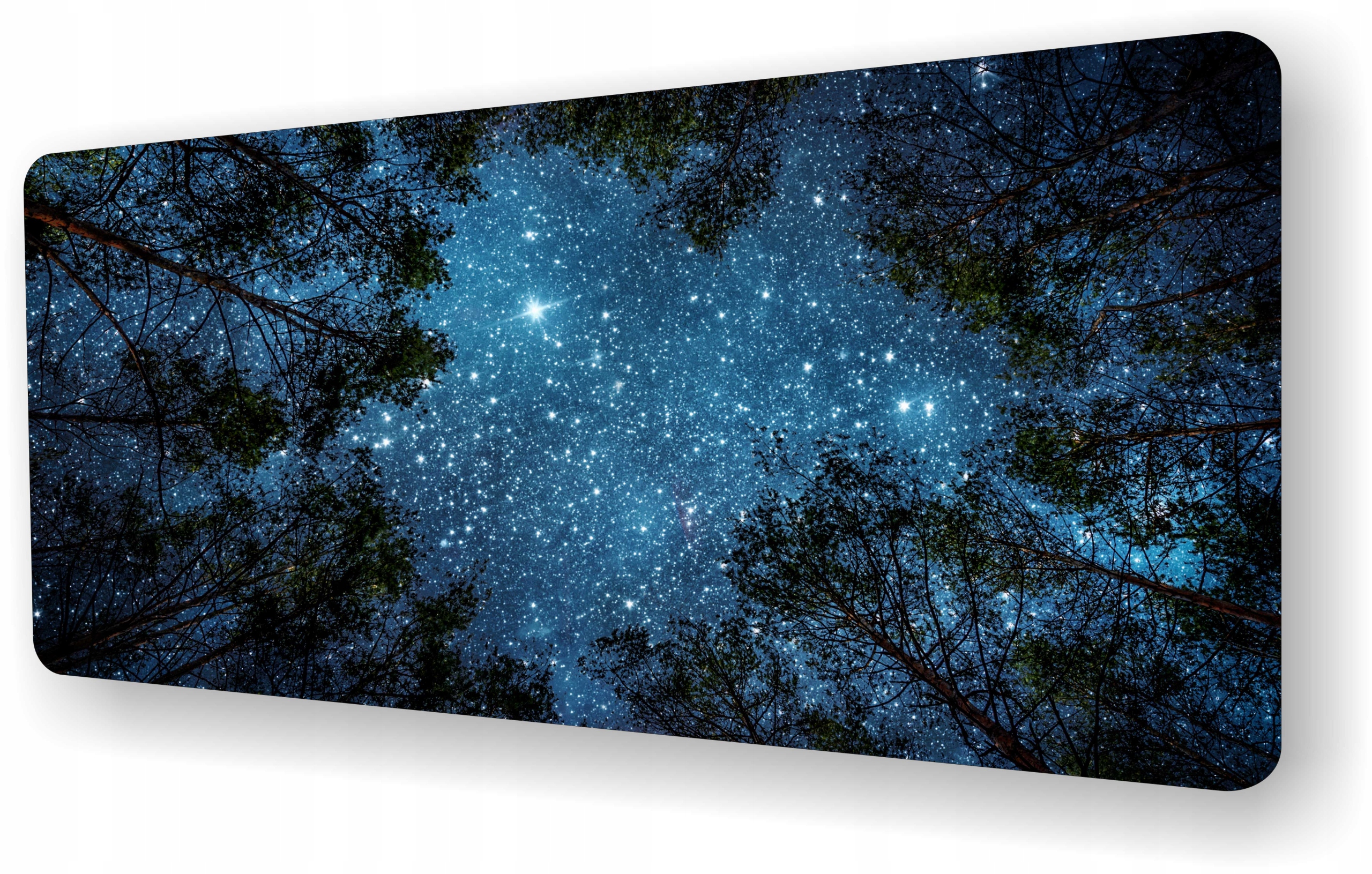 

Ochronna mata na biurko Gwiazdy Niebo Las 90x45cm