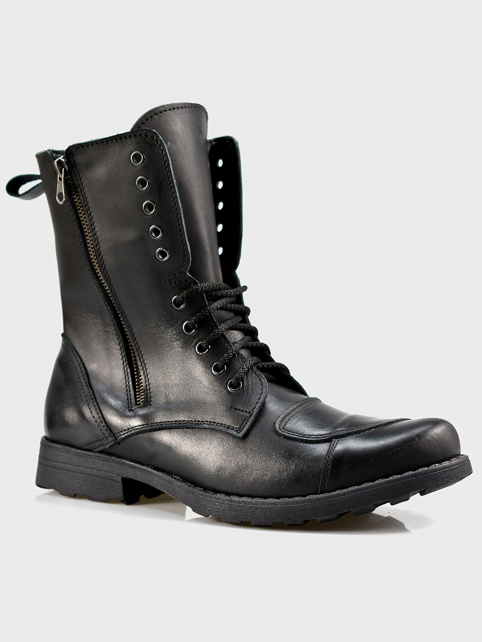 Skórzane Buty Motocyklowe All Ride Hunter cz 44 Model Hunter