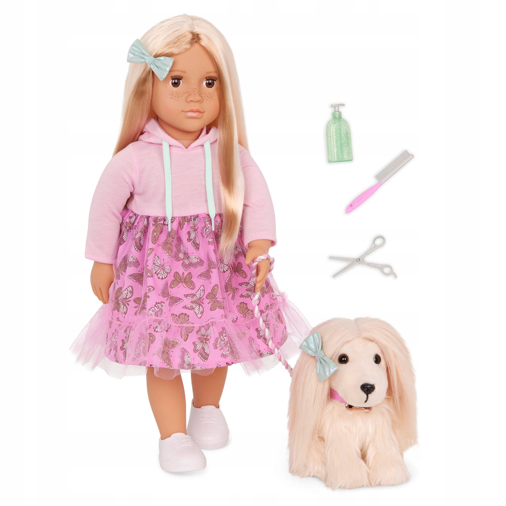Our Generation: Lalka Hattie 46cm – z Pieskiem i akcesoriami 31494