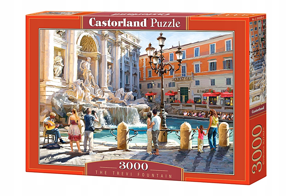 

Puzzle 3000 el. Fontanna di Trevi Castor PC-300389