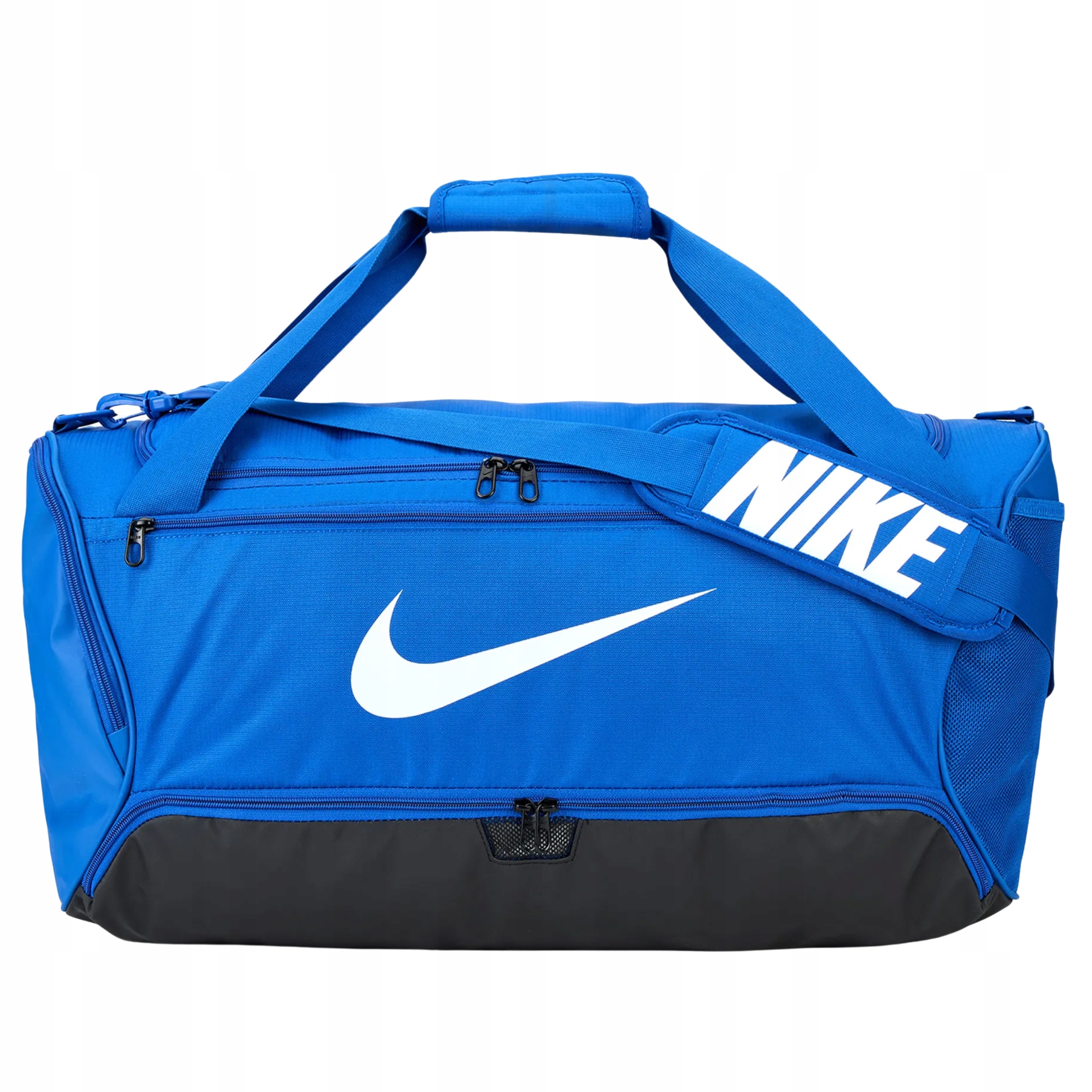 Torba sportowa treningowa Nike Brasilia M 60 l niebieska na fitness