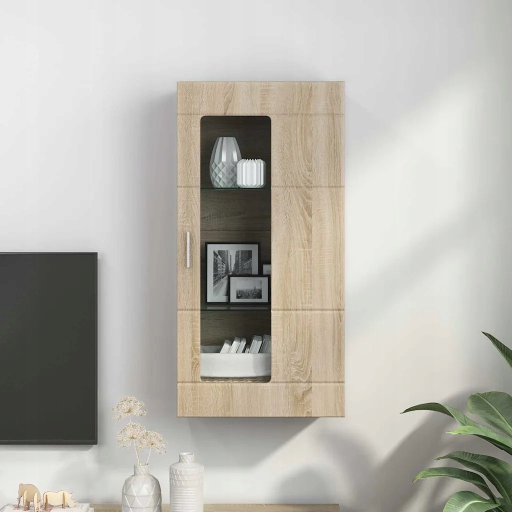 vidaXL Dřevěná skříň Sonoma dub 50 x 29 x 100 cm kompozitní dřevo