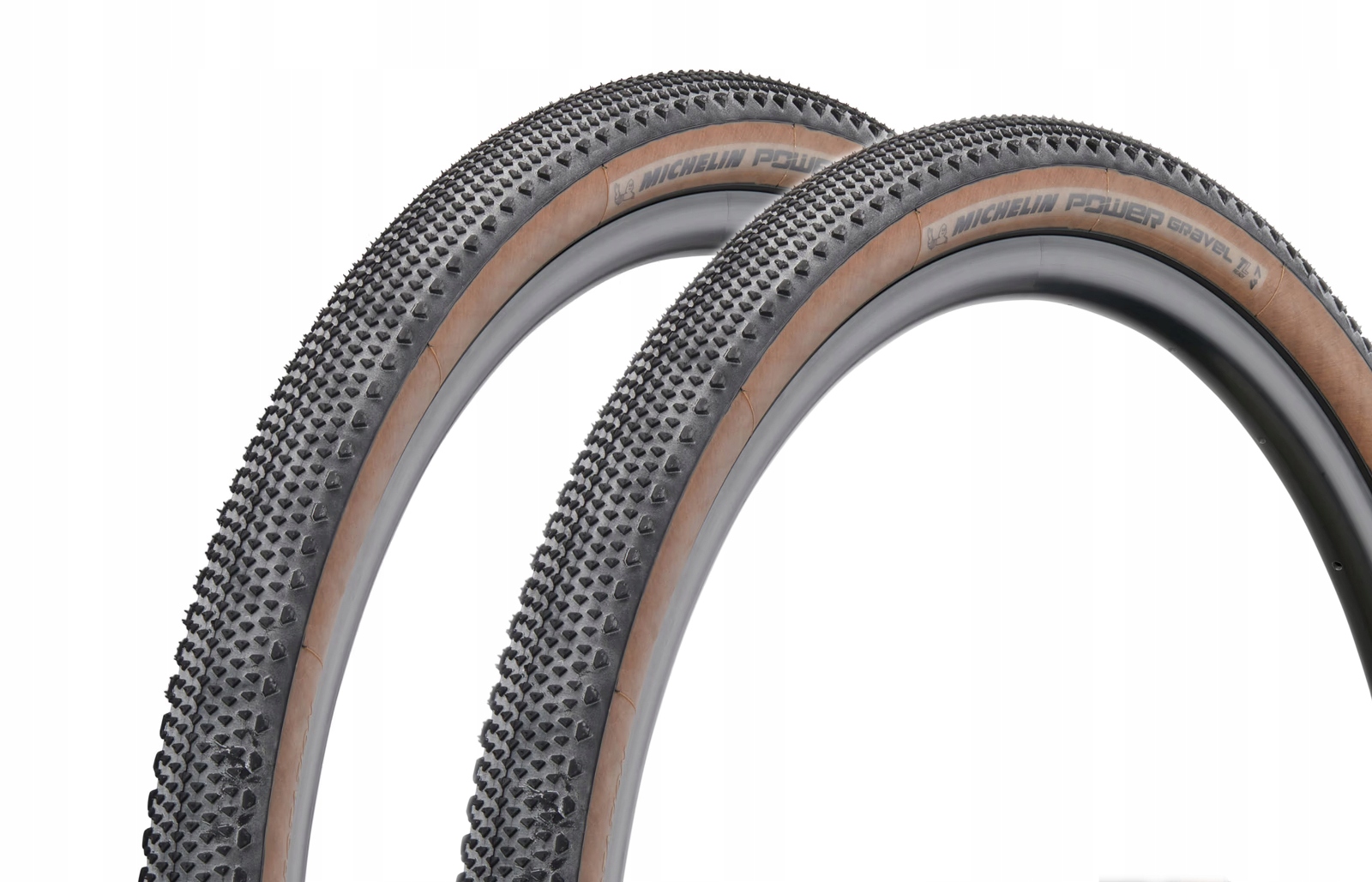 Michelin pneumatika Power Gravel Competition Line Tlr 47x700 Classic Sada 2ks
