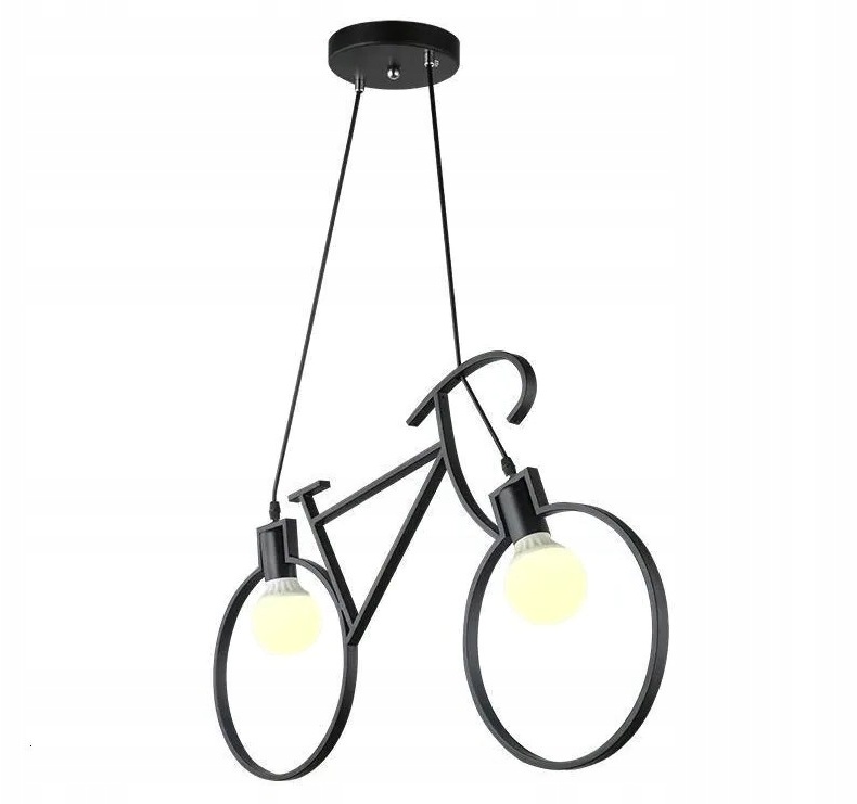 Stropní Svítidlo Moderní loft Černá Dva světelné body Závit E27 Toolight