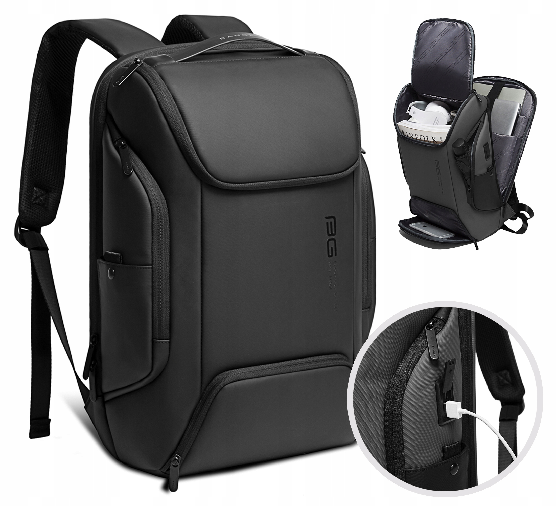 

Plecak miejski Bange na Laptopa biznesowy Usb