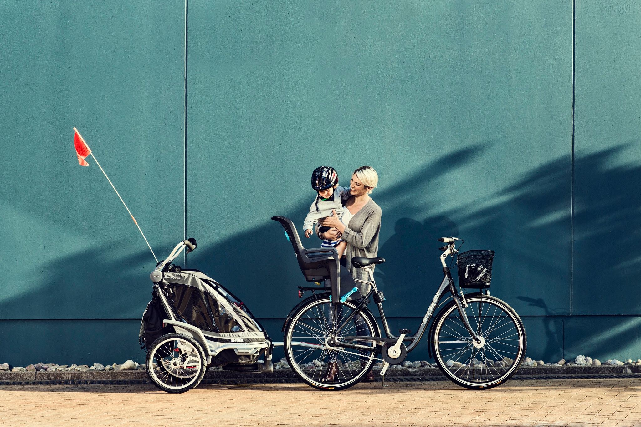 RideAlong Lite Dark Gray 100109 THULE Fotel Rower Obciążenie maksymalne 22 kg