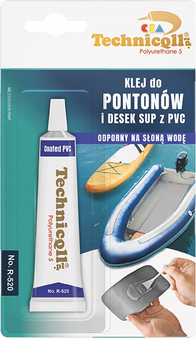 Klej do pontonu deski Sup basenu plandeki Pcv wodoodporny 20ml Technicqll