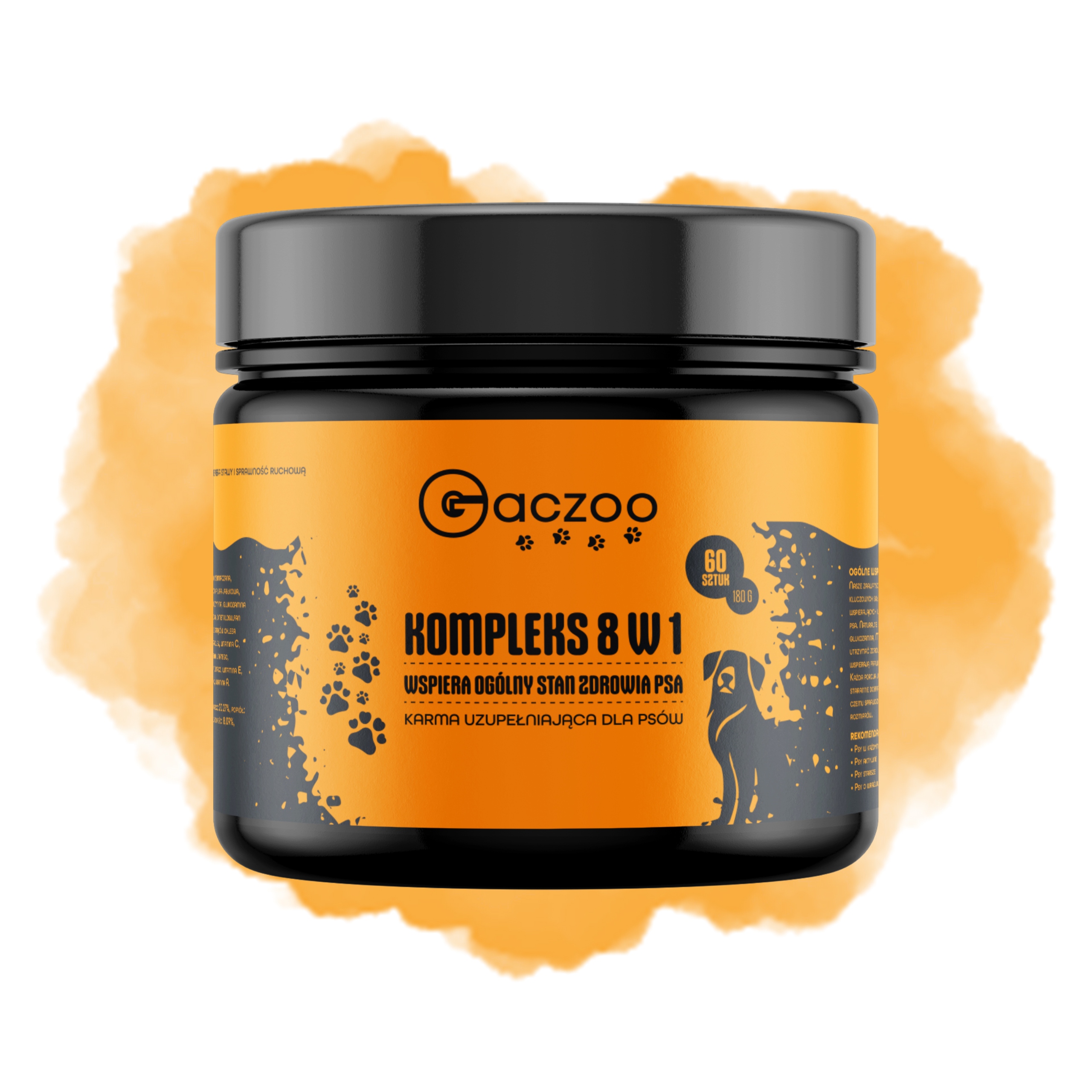 Levně Doplněk stravy pro psa Gaczoo Komplex 8 v 1 60 ks 180 g zdravá lahůdka