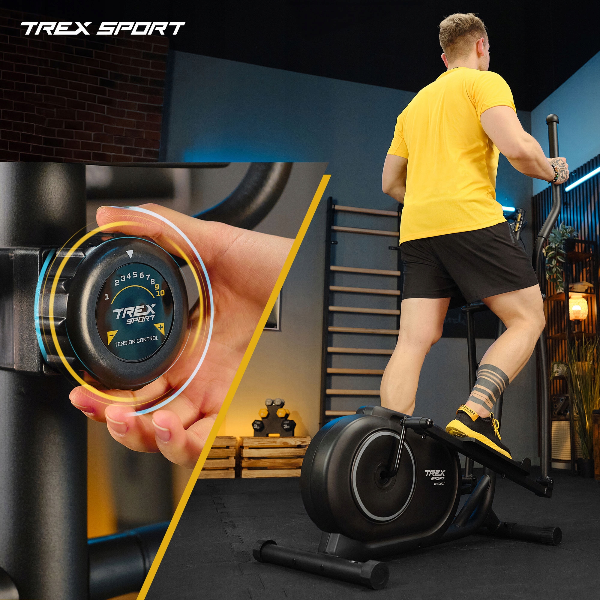 Trenażer eliptyczny orbi-trek magnetyczny treningowy 120kg Dash Trex Sport Kod producenta TX-400CT