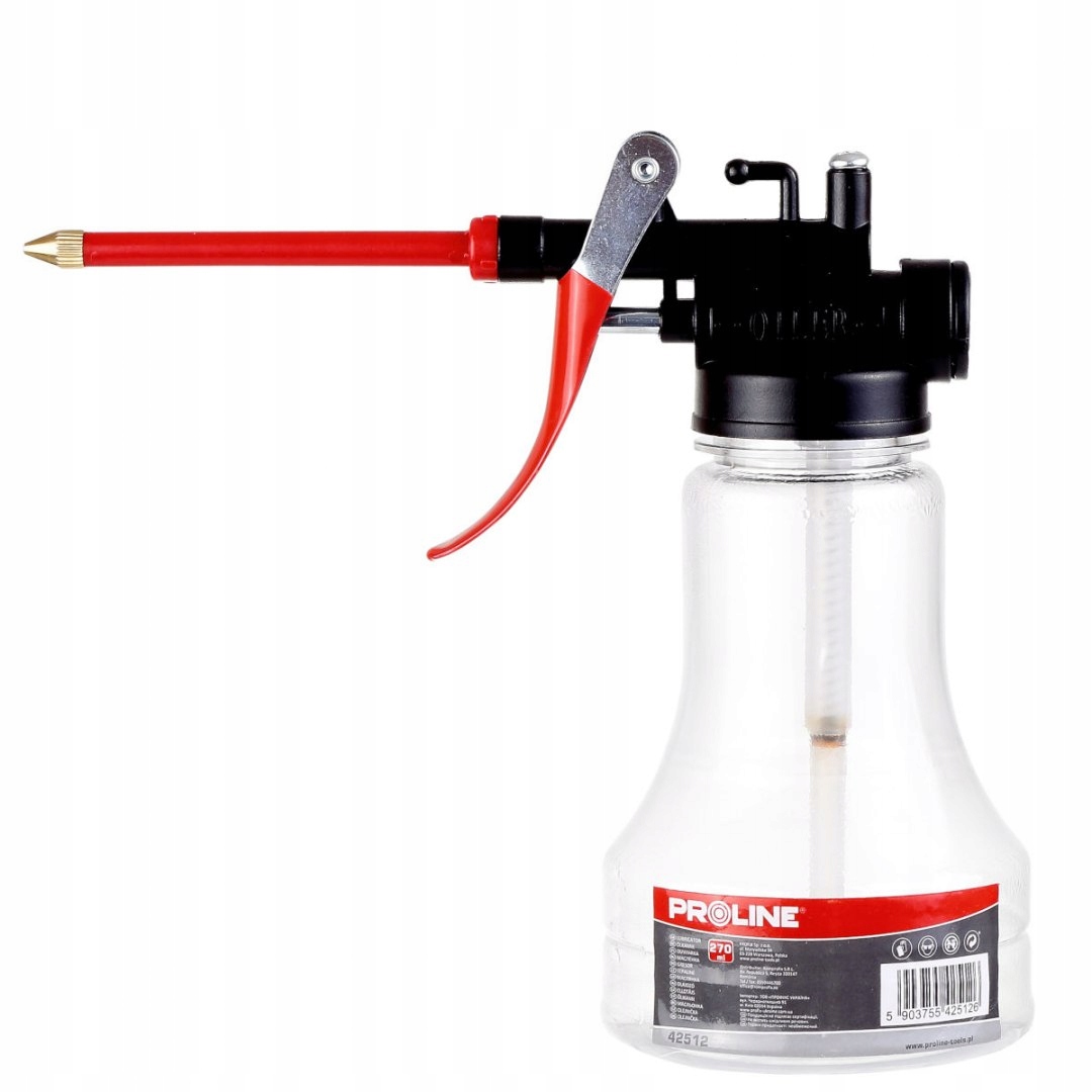 Oliwiarka 270ml, zbiornik plastikowy, proline