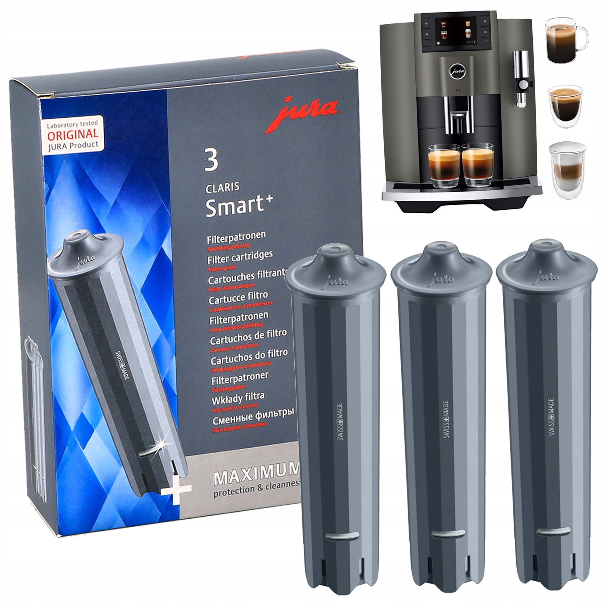 Jura Claris Smart+ 3szt.