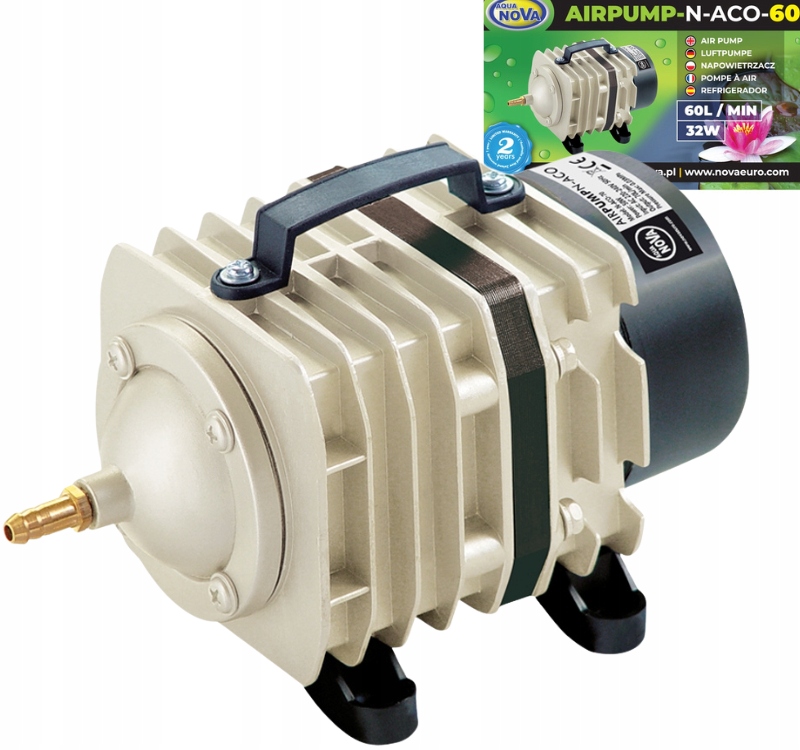 Aqua Nova Provzdušňovací čerpadlo pro provzdušňovač jezírka 32W 60L/m