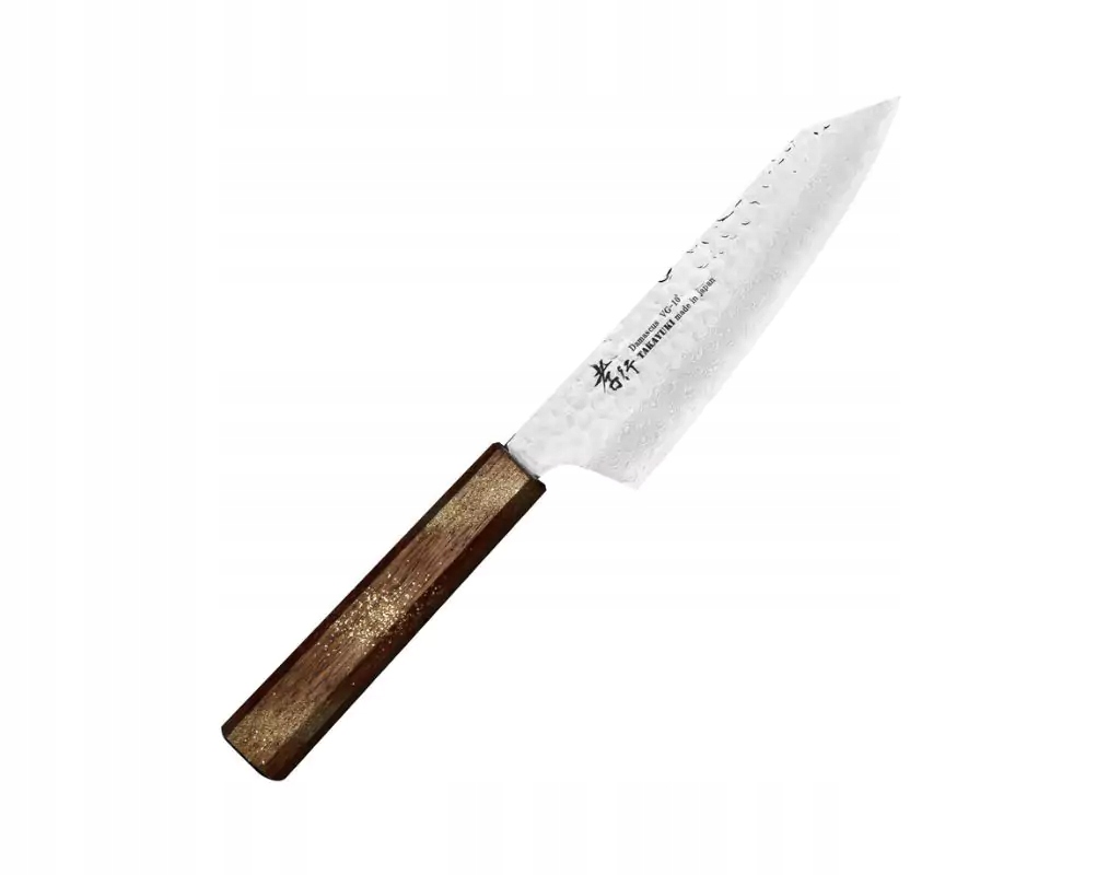 Nóż japoński Kengata 16 cm Sakai Takayuki Urushi VG-10 Sairen