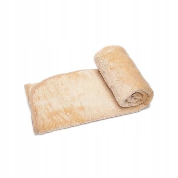 

Kocyk Dla Psa Kota Zwierząt 160X100 Beżowy Ciepły