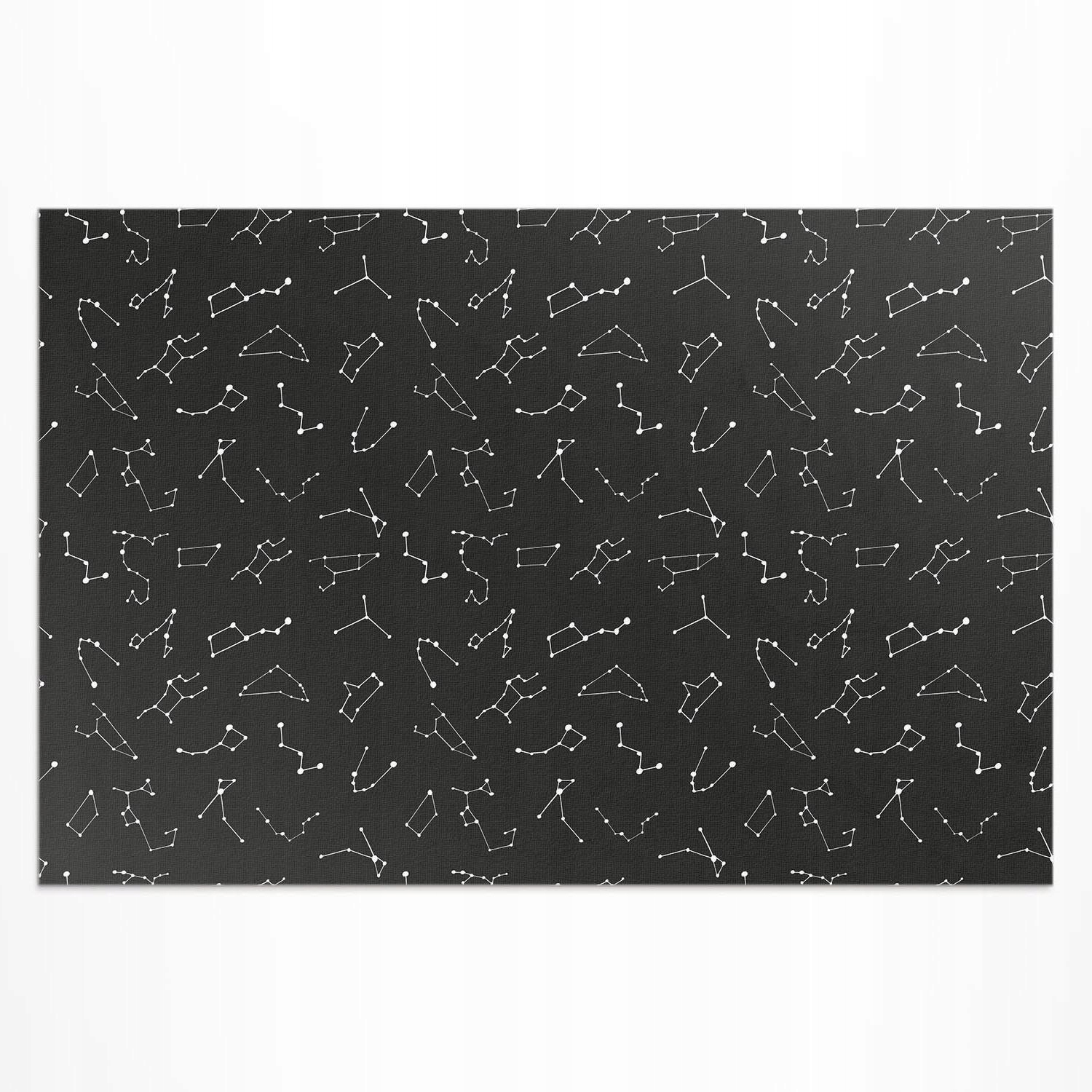 Dekorativní Koberec Venkovní souhvězdí Horoskop zvěrokruhu Vesmír 60x90 cm