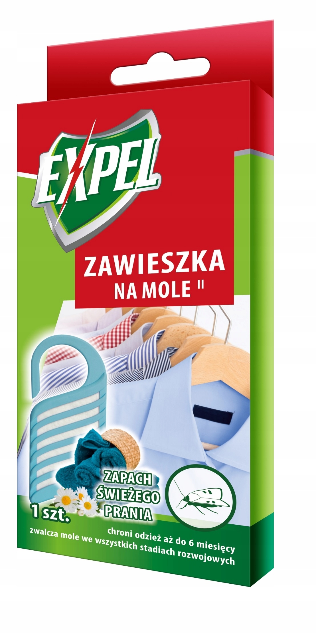 

Expel zawieszka na Mole zapach świeżego prania