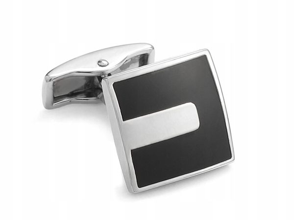 Spinki Męskie do Mankietów Koszul + PUDEŁKO sk5-17 Kod producenta SKP15-17MM