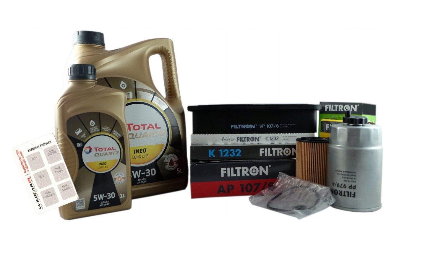 4 x filter olej Hyundai i40 1.7 CRDi 2011-2015