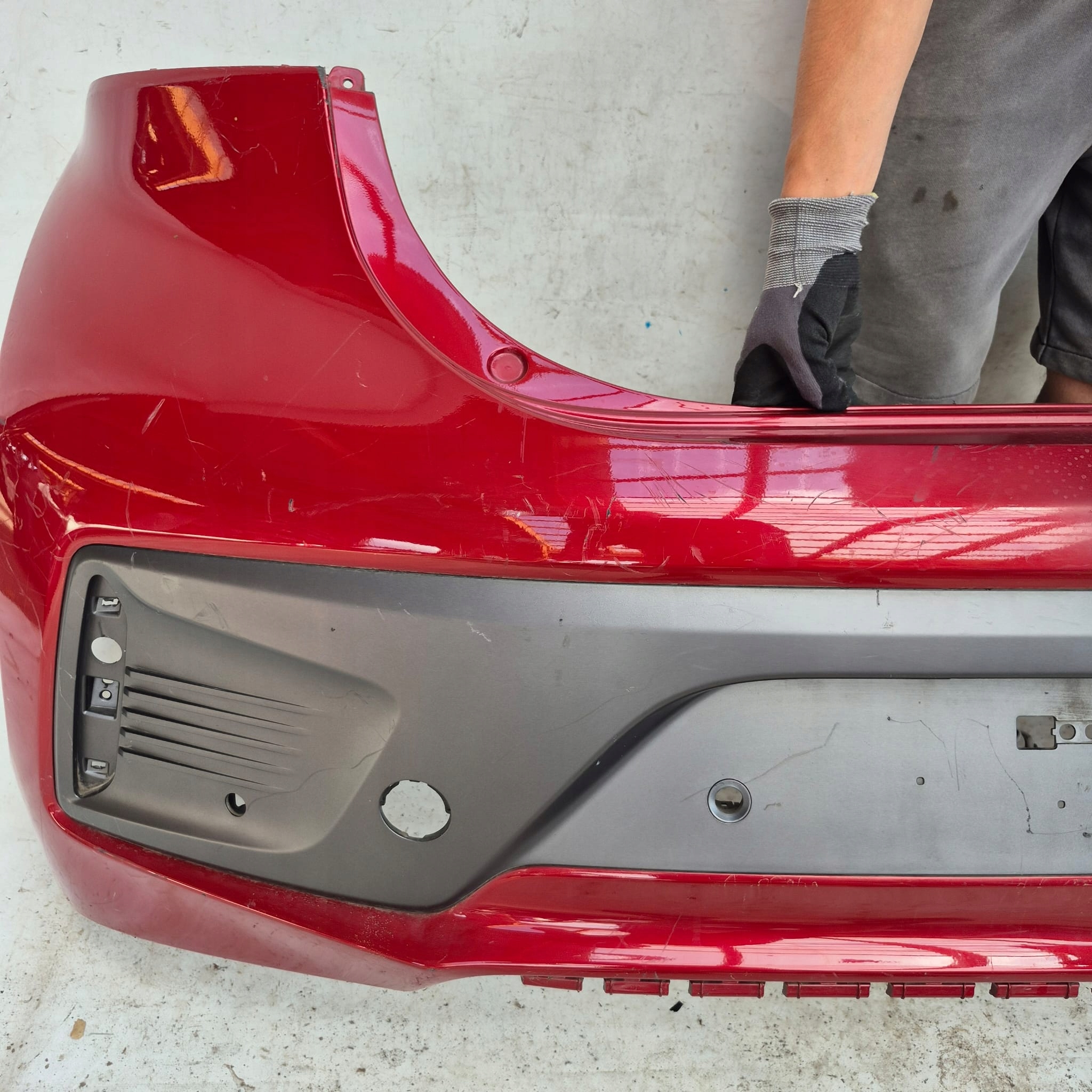 HYUNDAI IONIQ 16- bumper rear part rear PDC 86611-G2000