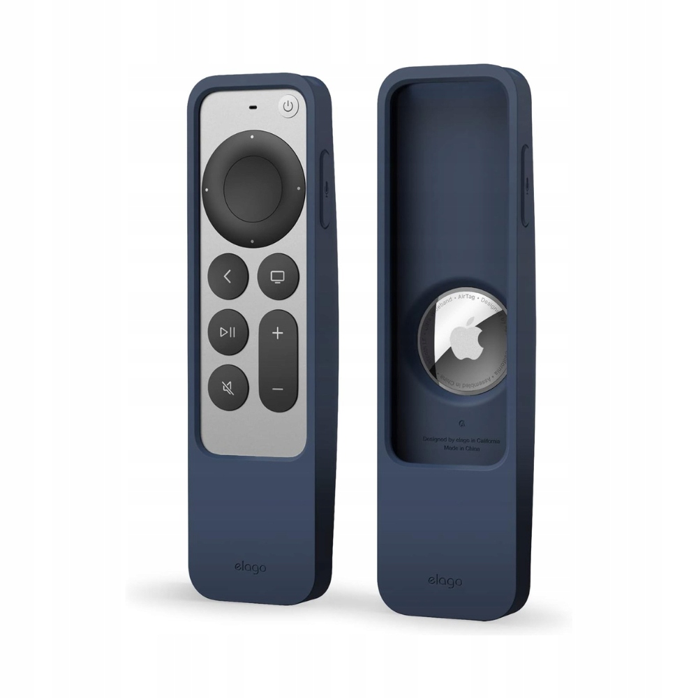 Etui Elago R5 na Pilota Apple Tv Siri Remote Miejsce na AirTag Indigo
