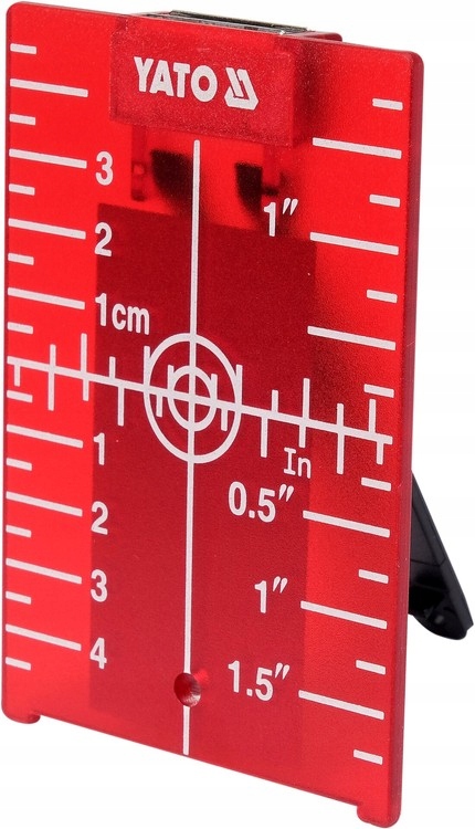 PŁYTKA TARCZA CELOWNICZA DO LASERA CZERWONEGO YATO EAN (GTIN) 5906083088889