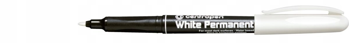 

Marker Permanentny Flamaster Cienki Biały 1,2mm Ce