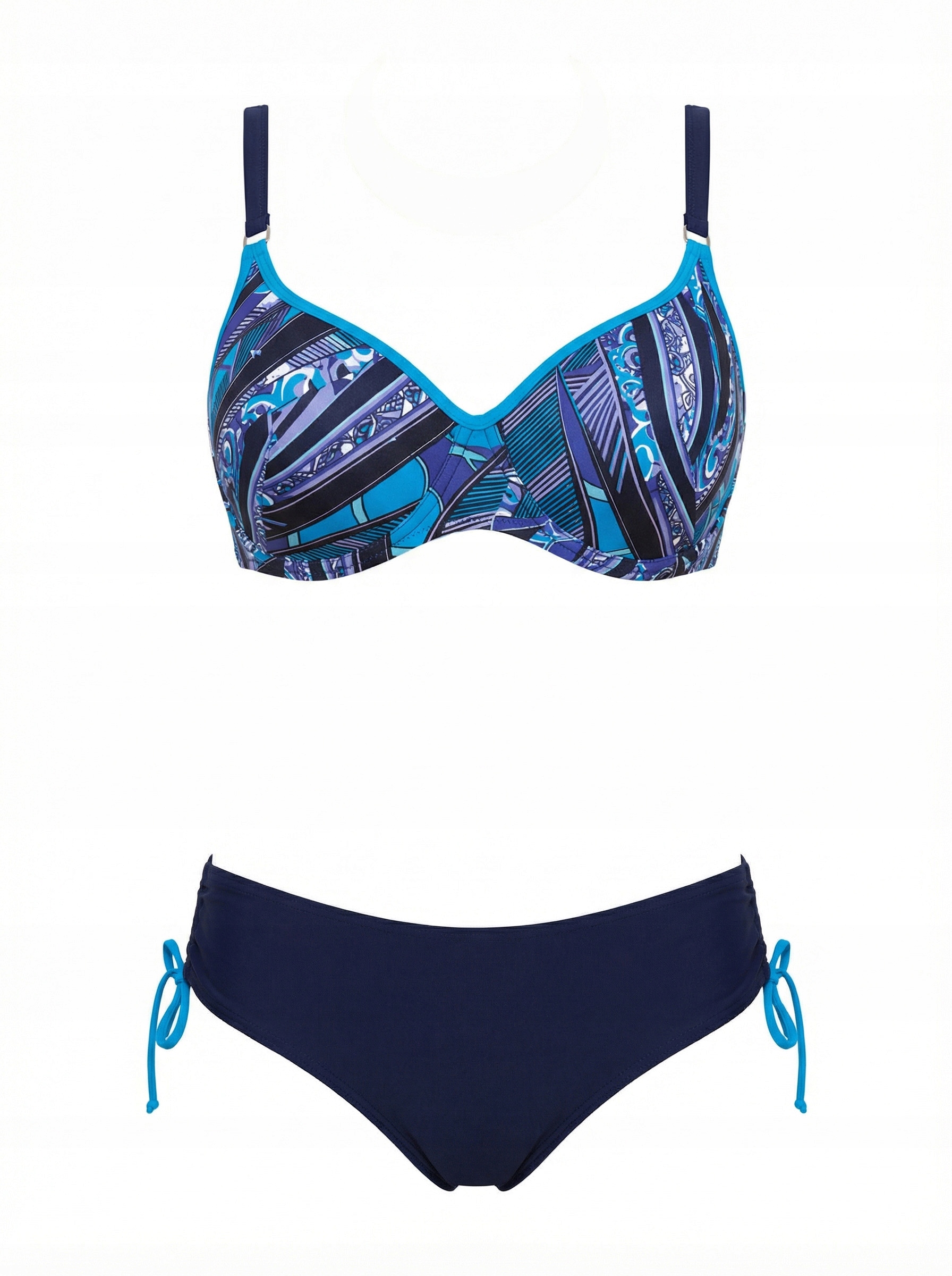 Marko Bikini plavky Doris M-352 (5) modro-modré, 80H/XL