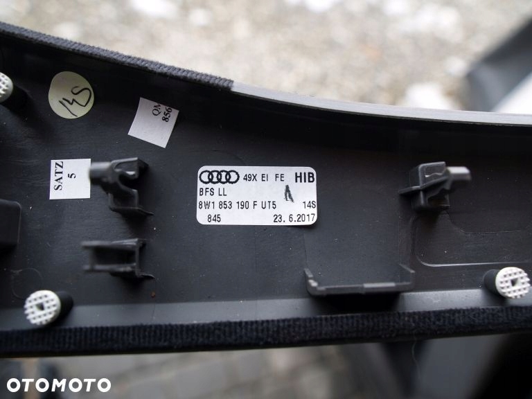 Audi A4 lista vezérlö panel tábla 15