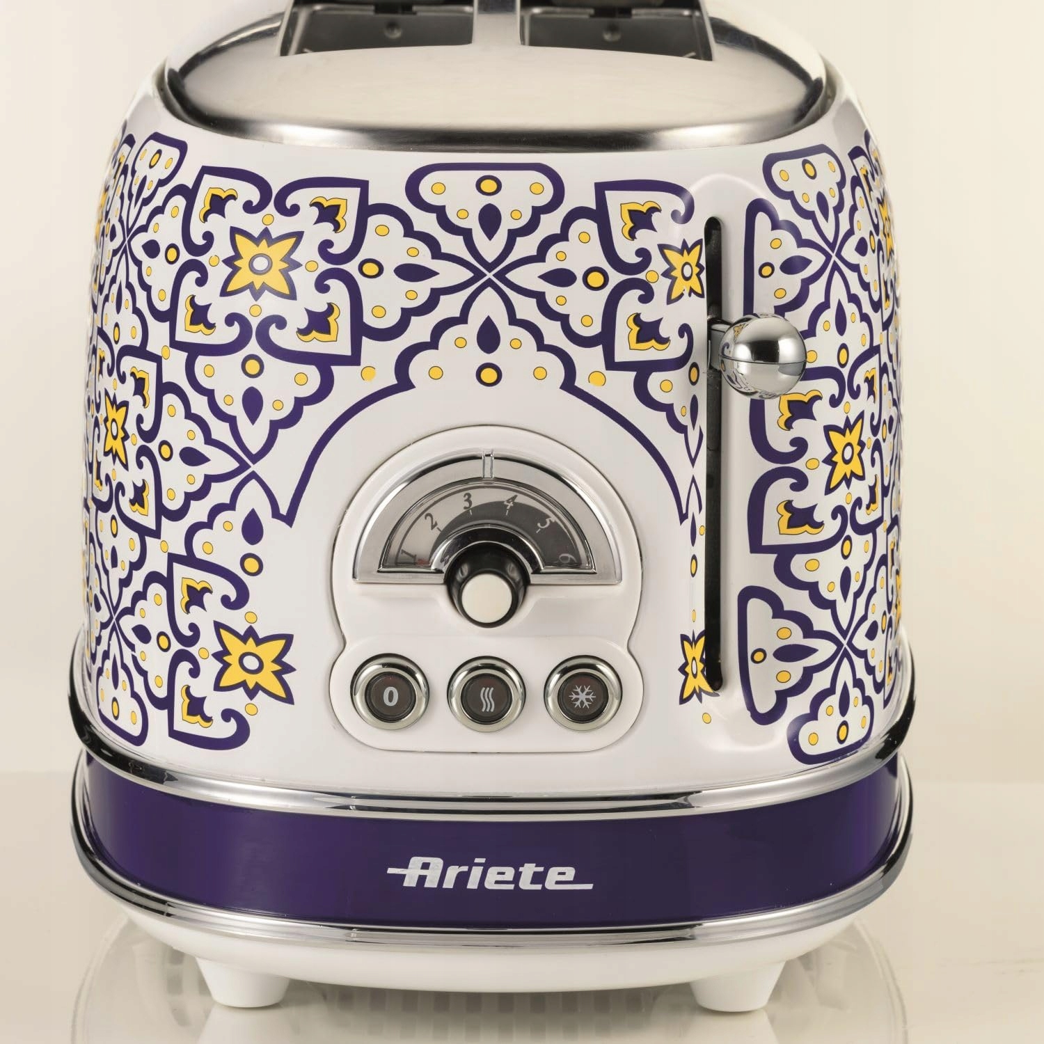 ARIETE Toster Elektryczny 155 Capri Retro Design Regulacja Temperatury — miniatura 5