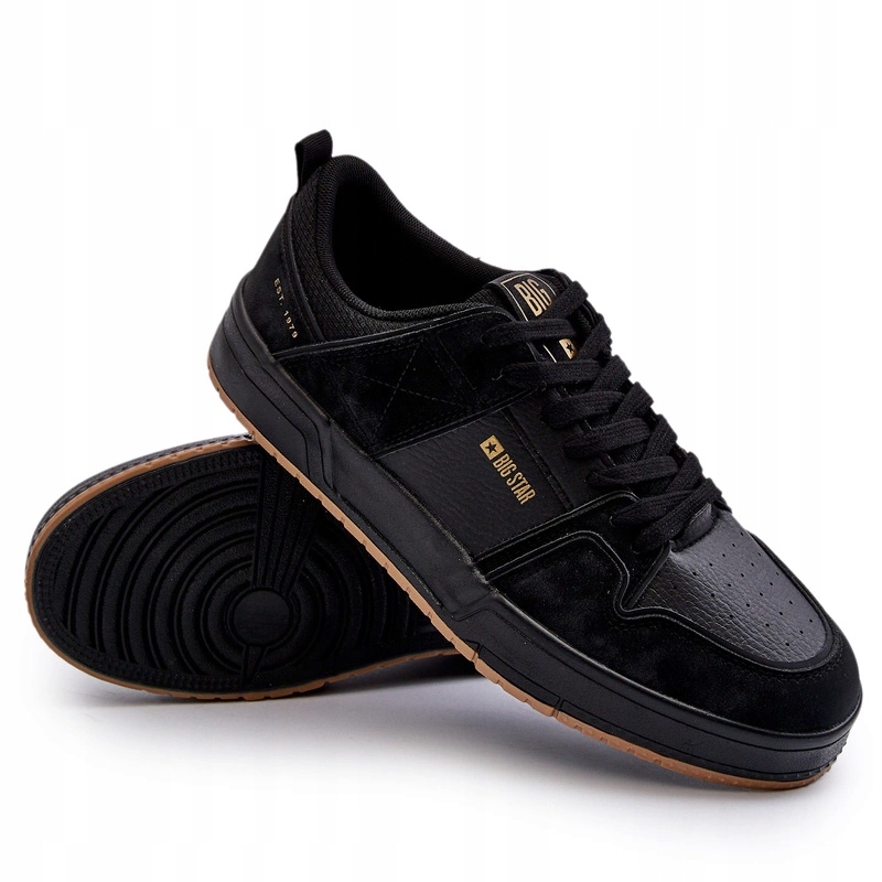 Pánské Tenisky Big Star NN174094 Černé 44