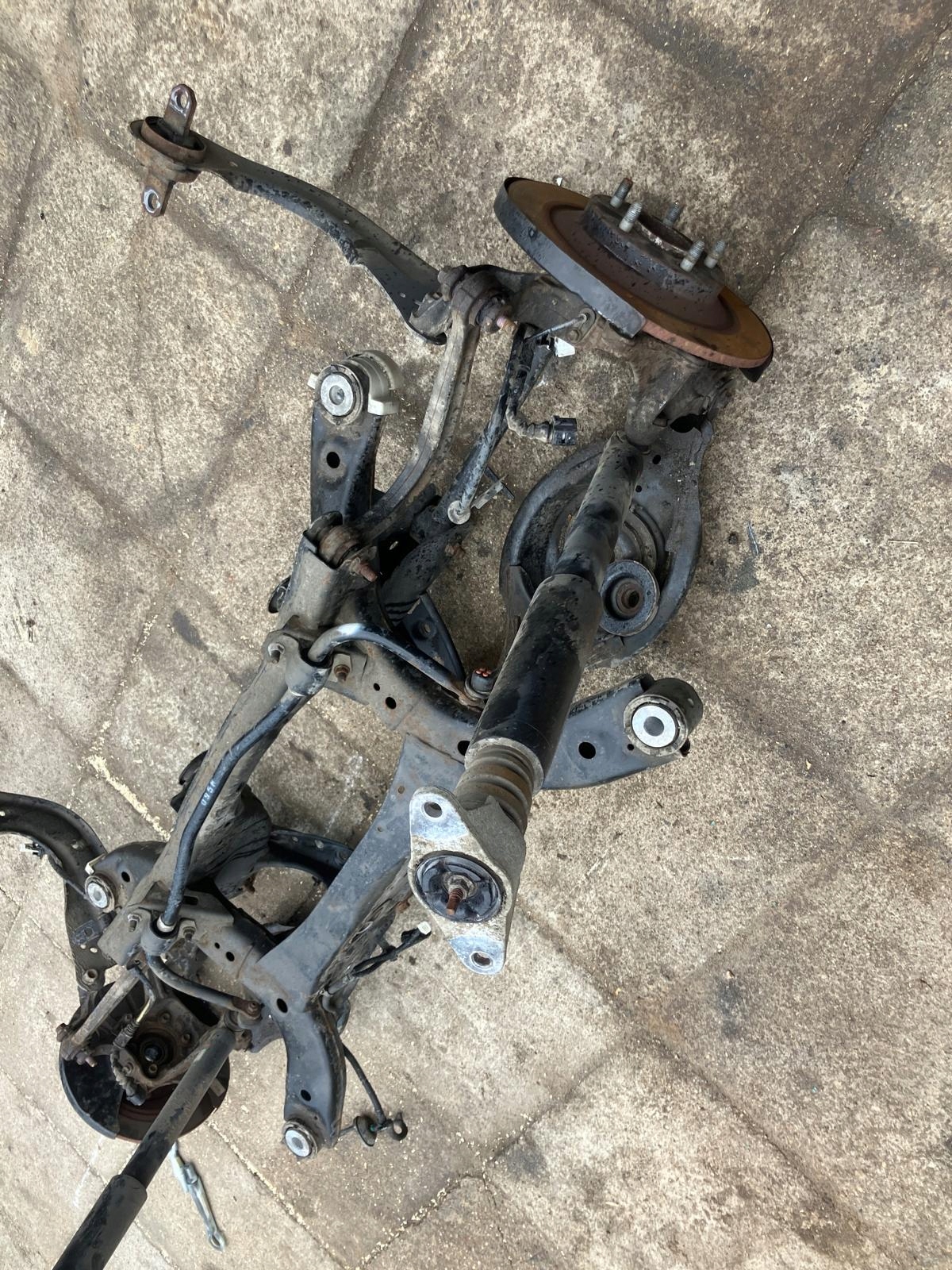 sider axle beam axis springing rear part MAZDA CX5 2.2 D AWD 4X4