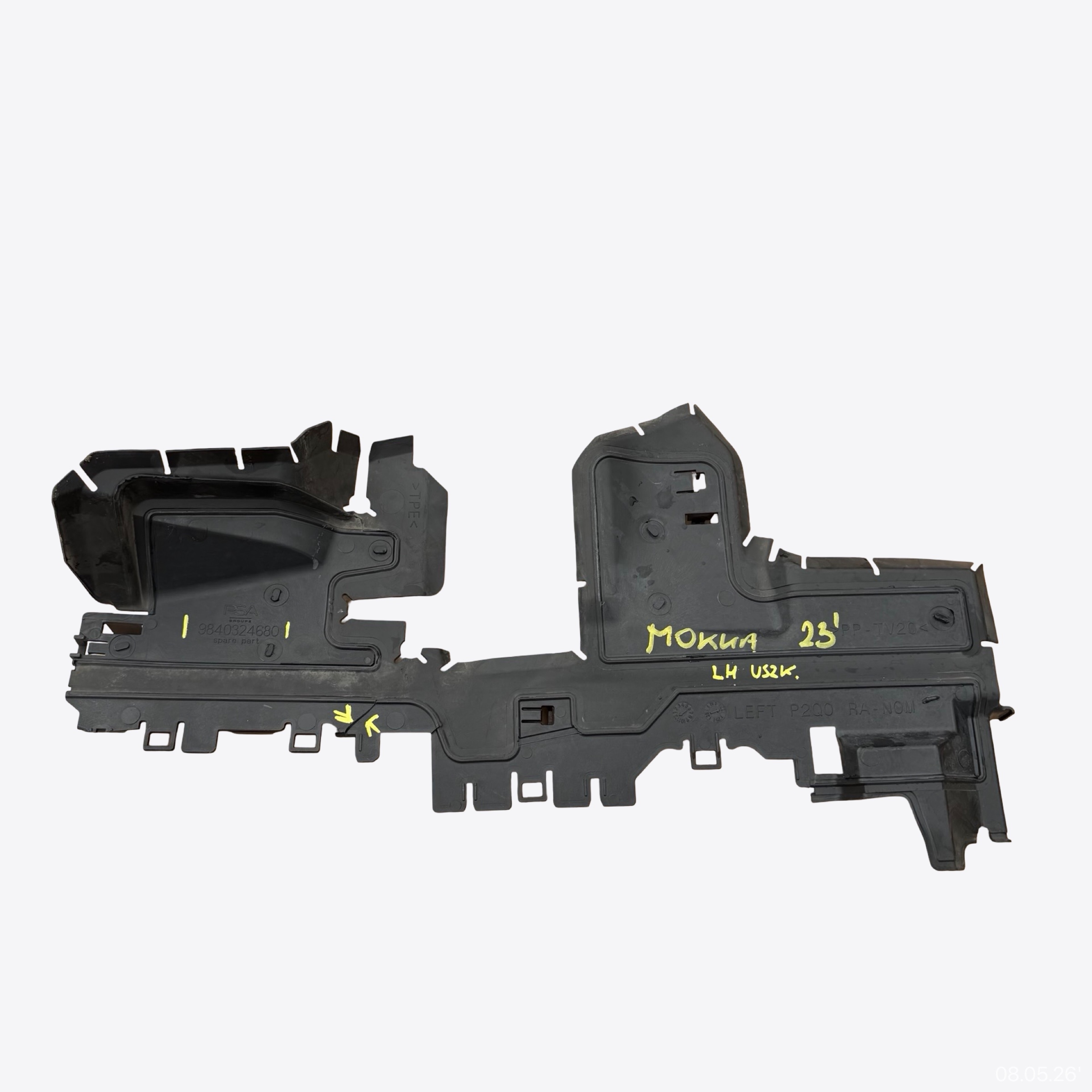 luftansaugkanal links OPEL MOKKA B II 9840324680