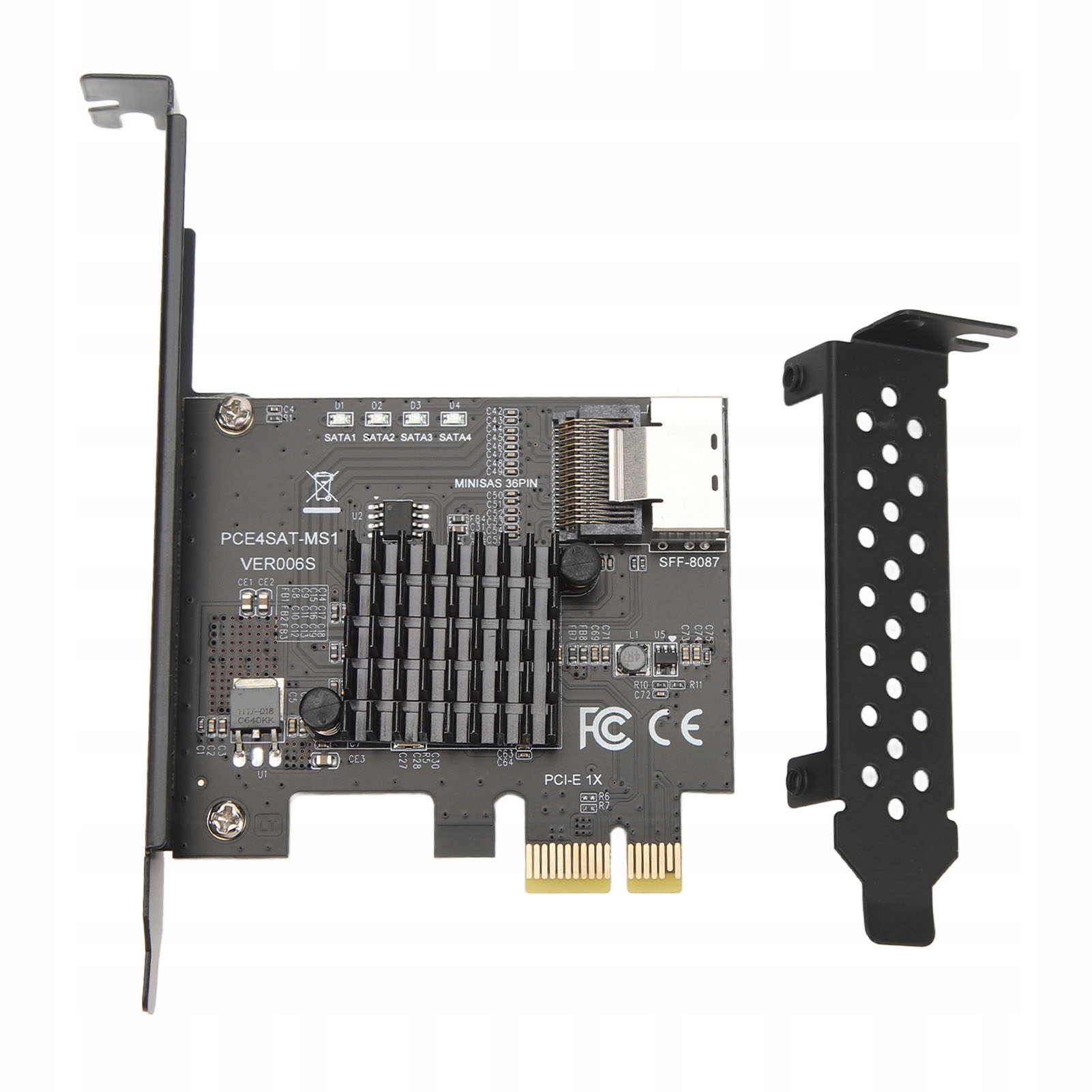 Karta Adaptér Pcie Do Sata 3.0 Rozšiřující Karta 6 Gb S Mini SAS36 Pin Sff