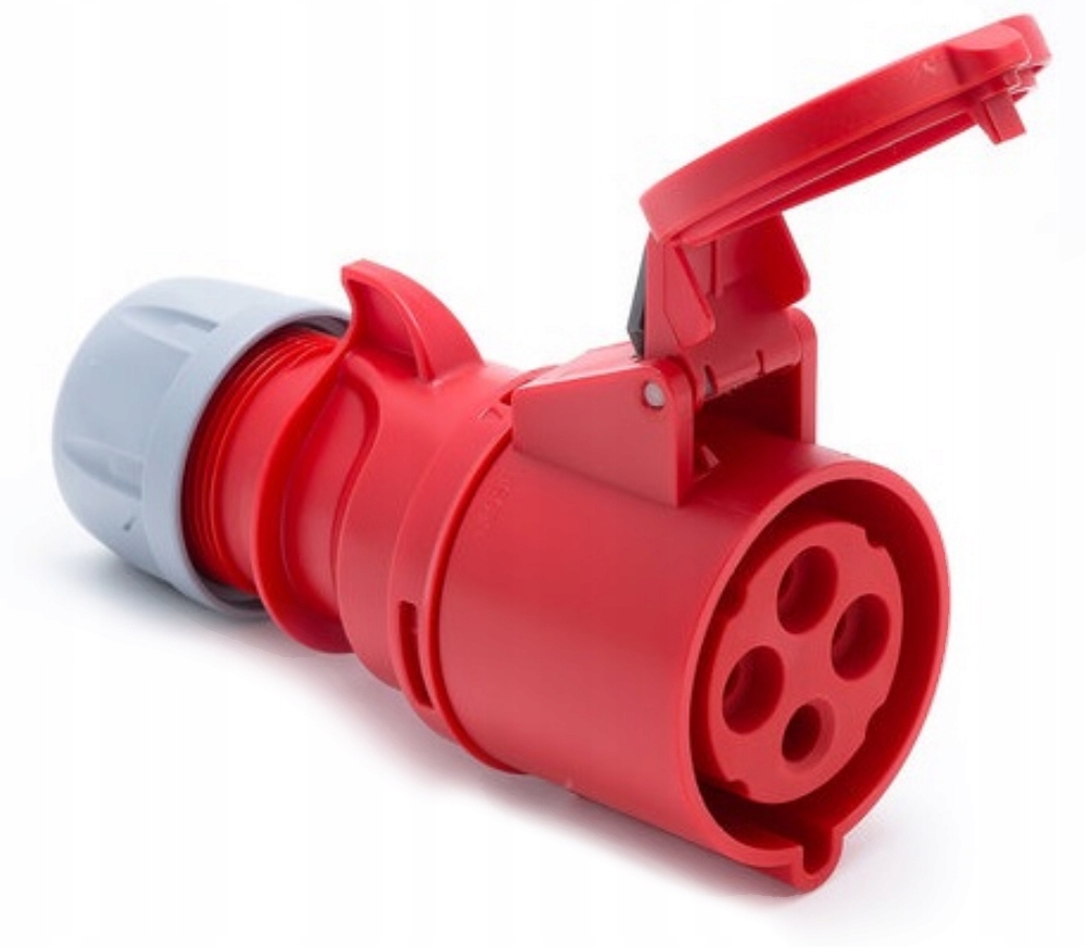 

Gniazdo przenośne siłowe 16A 400V 4P Pce 214-6